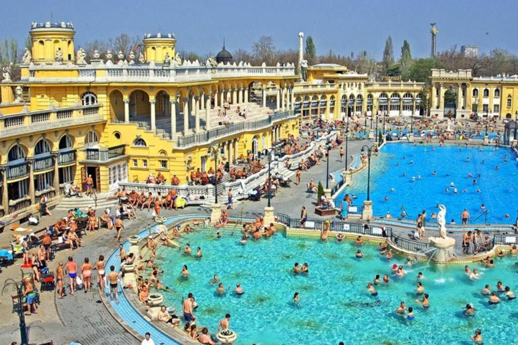 Cozy Budapest Vacation Studio Relax Close Spa Экстерьер фото